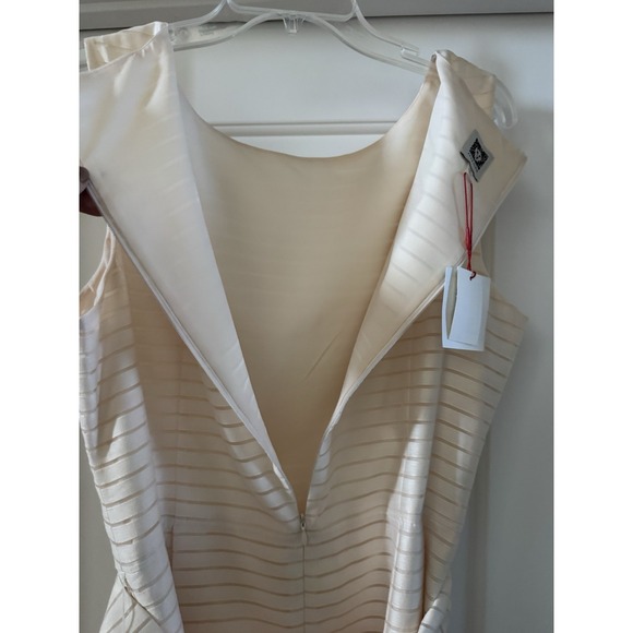 NWT Anne Klein Sleeveless A-Line Dress Size 16 Belted Minimalist‎ Career Wear - Picture 5 of 9